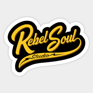 Rebel Soul Studio Classic (Gold) Sticker